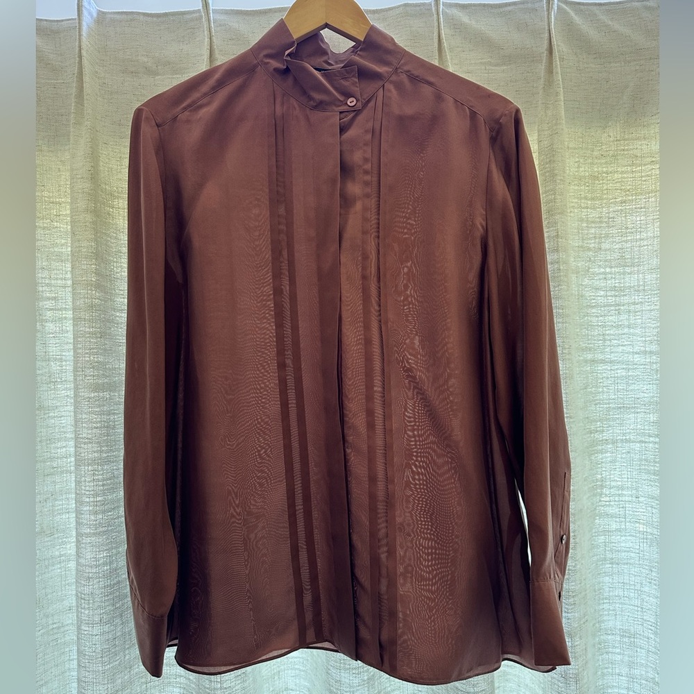 NWT Massimo Dutti Button-up Blouse